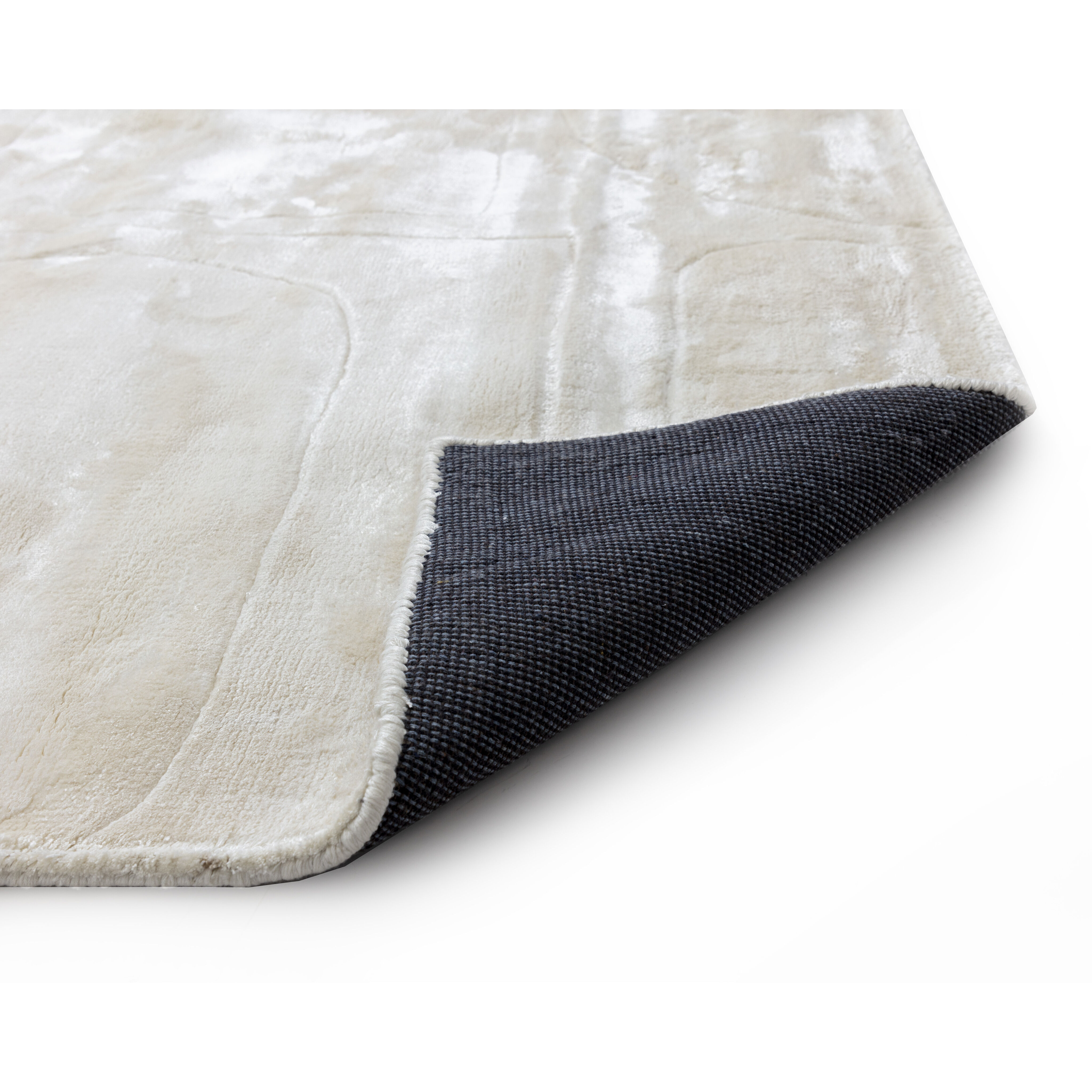 Caruso 108 X 72 inch Cream / Ivory Indoor Hand-Loomed Rug, Hand-Loomed